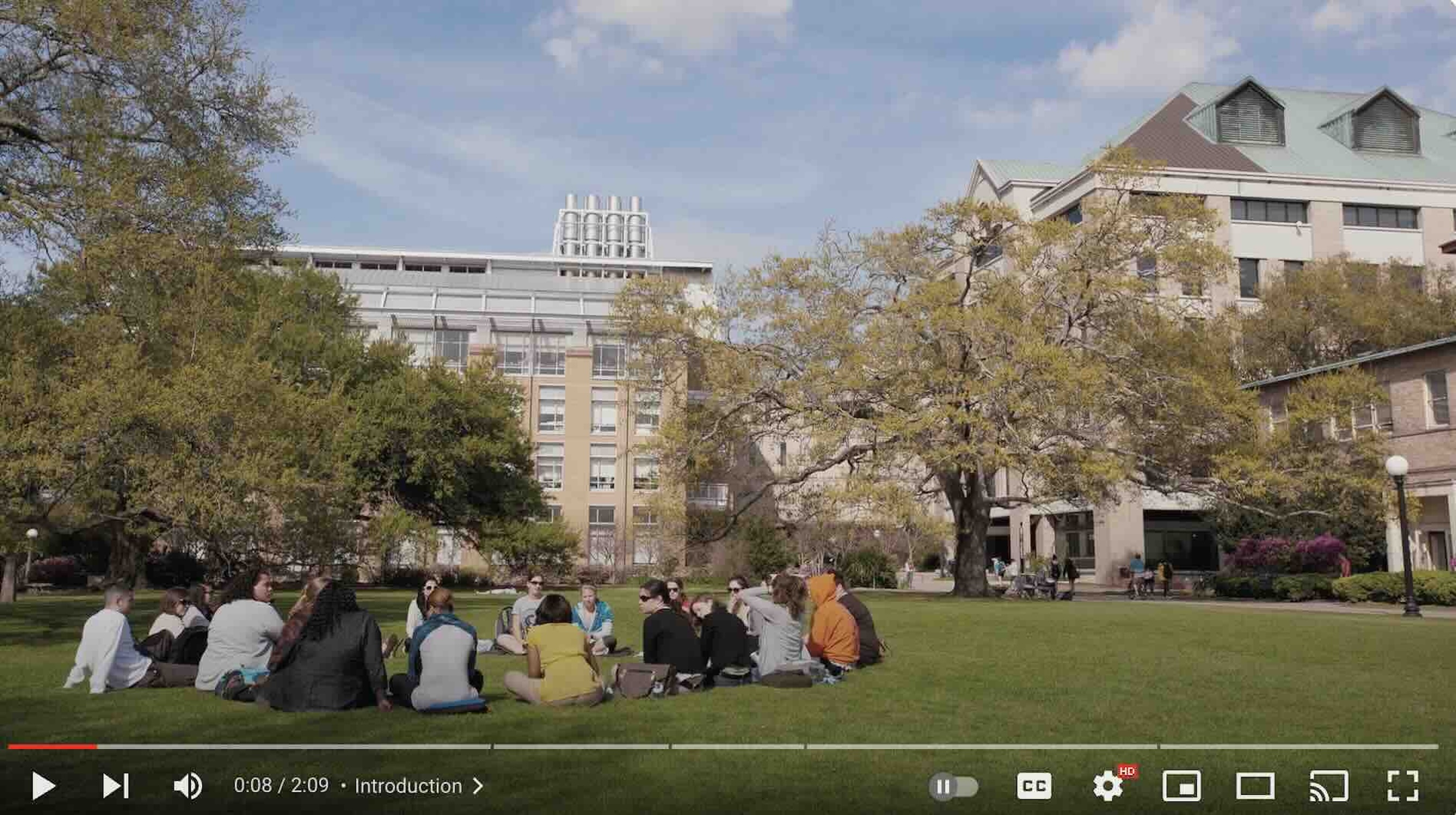 UDL on campus video screenshot