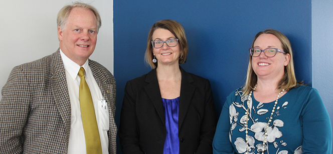 Michelle Larson-Krieg, John Sunnygard, and Lisa York