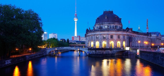 view of waterways in Berlin