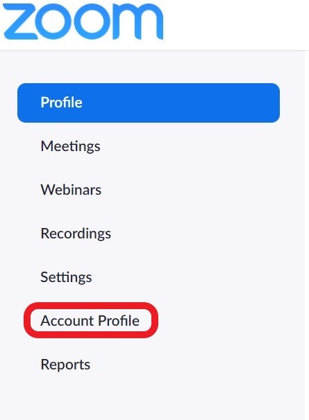 Account Setting