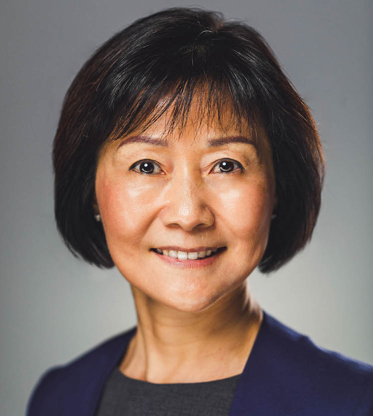 close-up headshot of Ruoyi Zhou smiling