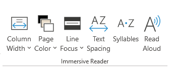 immersive reader