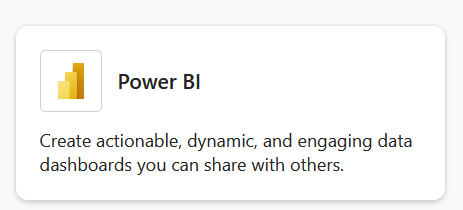 Power BI log in image